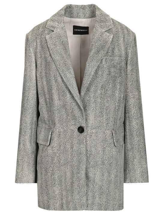 Signature Blazer Jackets Grey