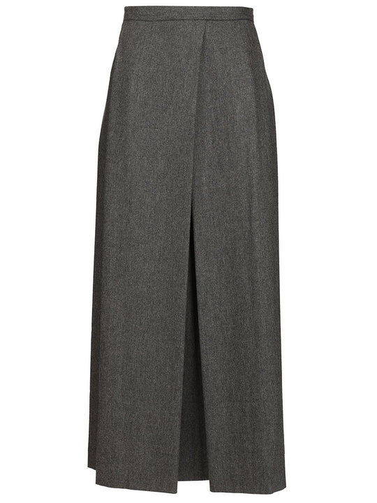 Midi Skirt Skirts Grey