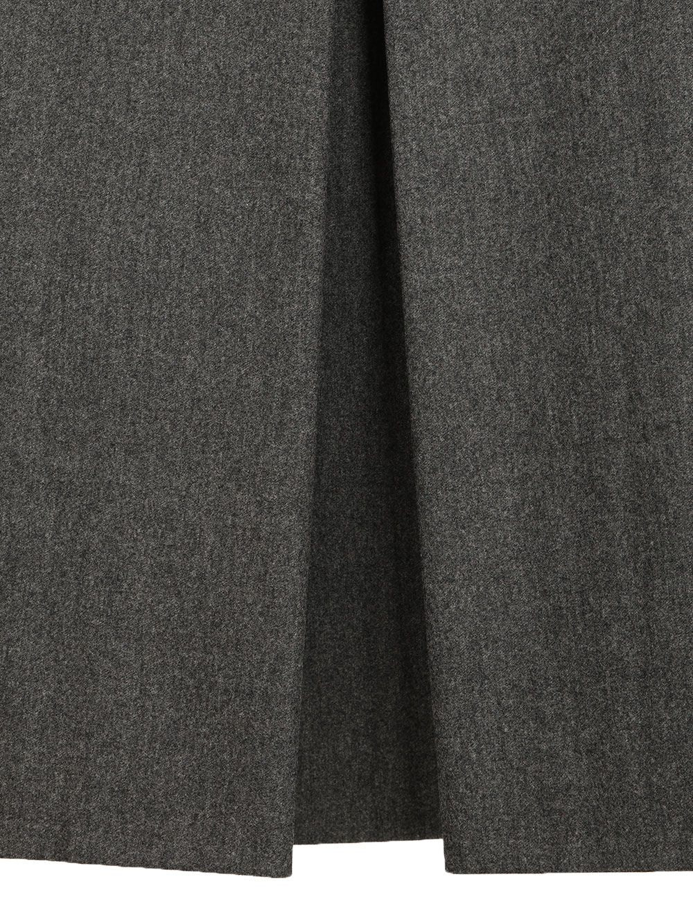 Emporio Armani Wool Midi Pleated Skirt Skirts - Grey | bce6954609418f1879a90c67985d6dbe13b3084b