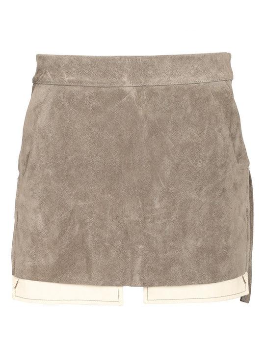 Fog Cut Skirts Green
