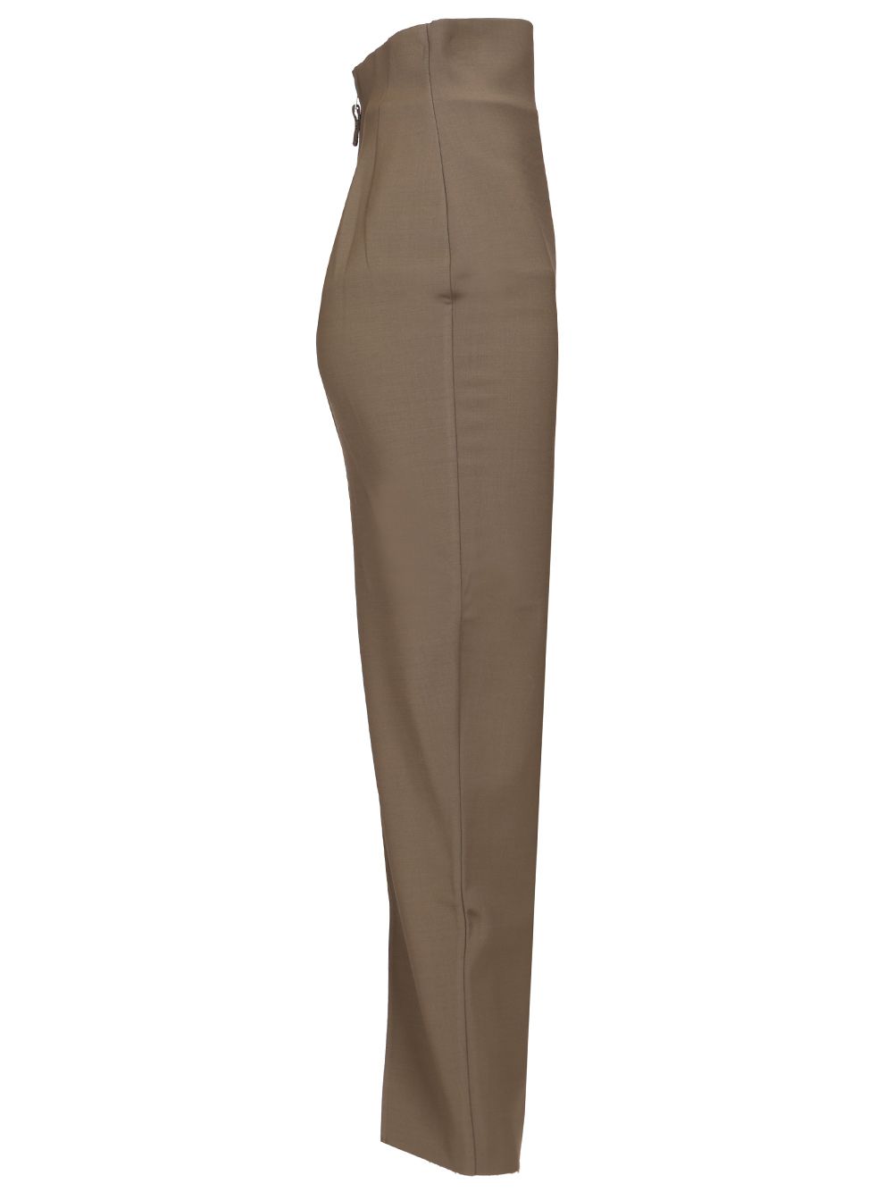 Rick Owens Dirt Pillar Skirt Stretch Wool Skirts - Brown | 970afd1b77fbb14298b2aef202277eb5f6f327a4