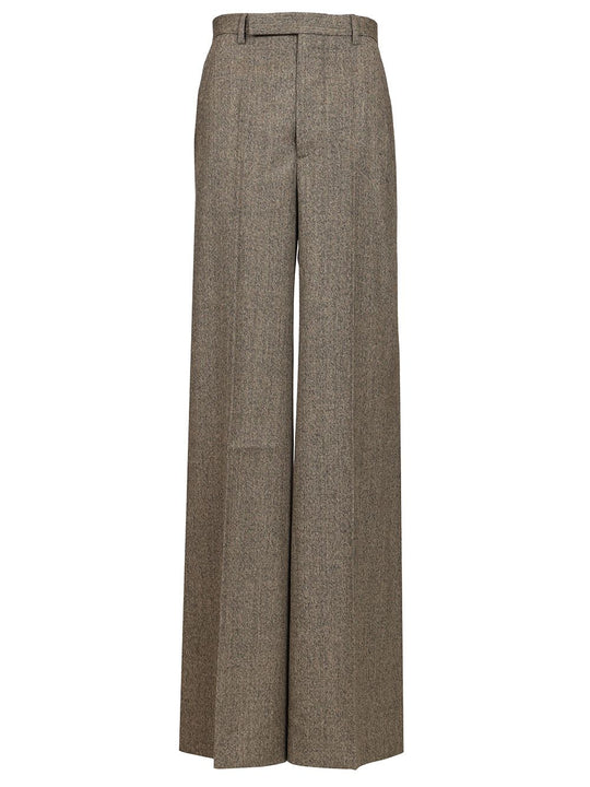 Leg Trousers Black