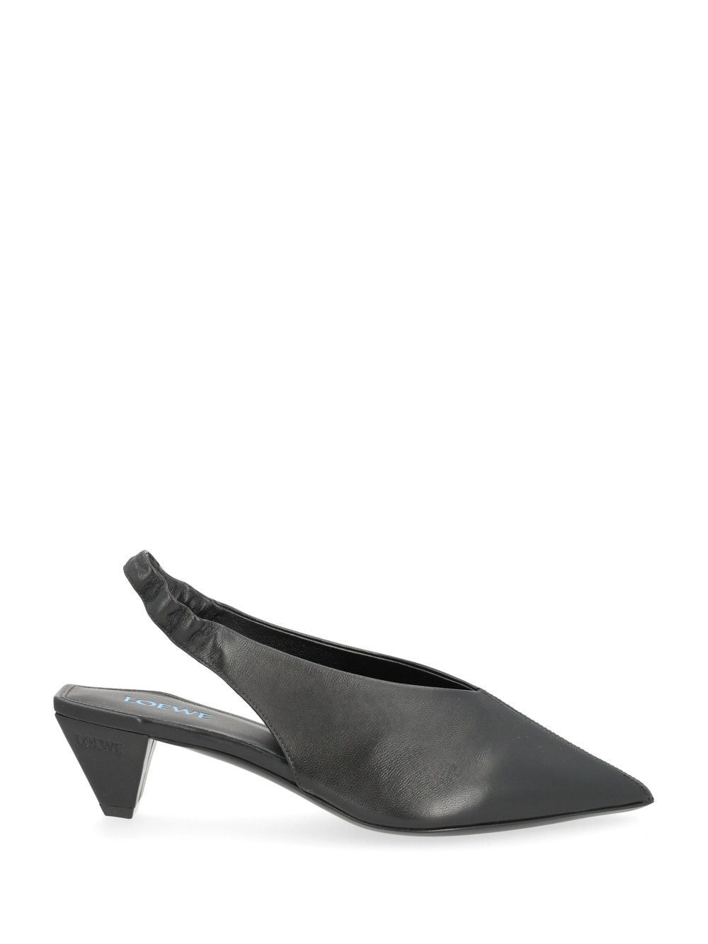 Loewe Origami Cubic Lambskin Slingback Pumps - Black | 3bf9a9b62cc6aad89e9e5921990dba1bd9dd5d64