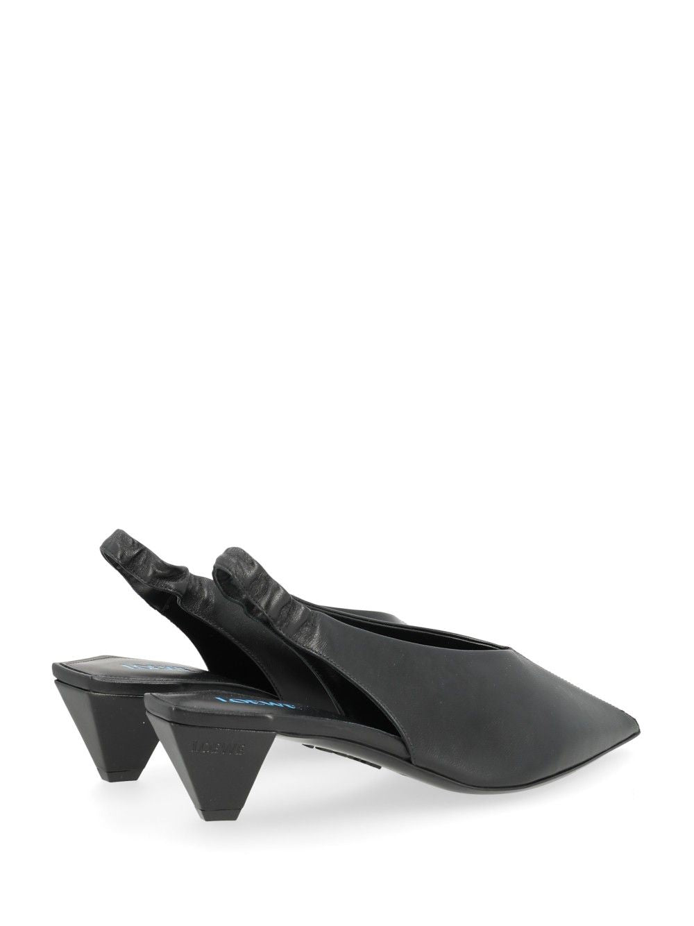 Loewe Origami Cubic Slingback 45 Pumps - Black | 47f7de9c20f24982d800563f5cec6020d2c2f5a0