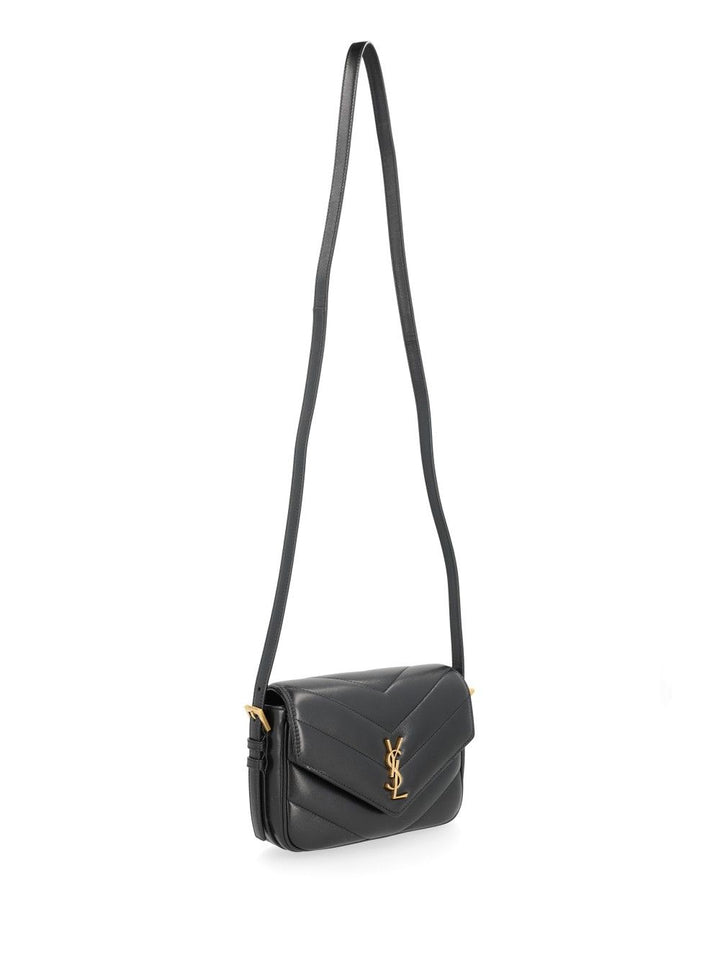 Saint Laurent Loulou Toy Crossbody Bags - Black | c290369ffc1649ba3f486af12a78bb234449b920