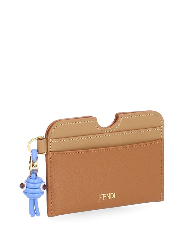 Fendi Card Case Ff Diamonds Wallets - Beige | e697e77b531ab807d077b345ec6123b0ea4453b7