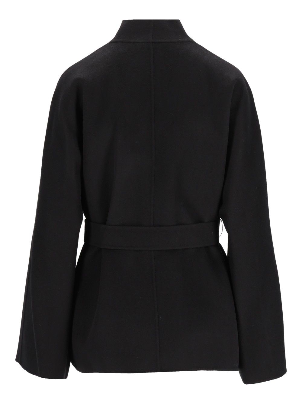 Max Mara Studio Cardigan Coat Coats - Black | 8f66e231e36b71938146b56794a5e980c51d1b3e
