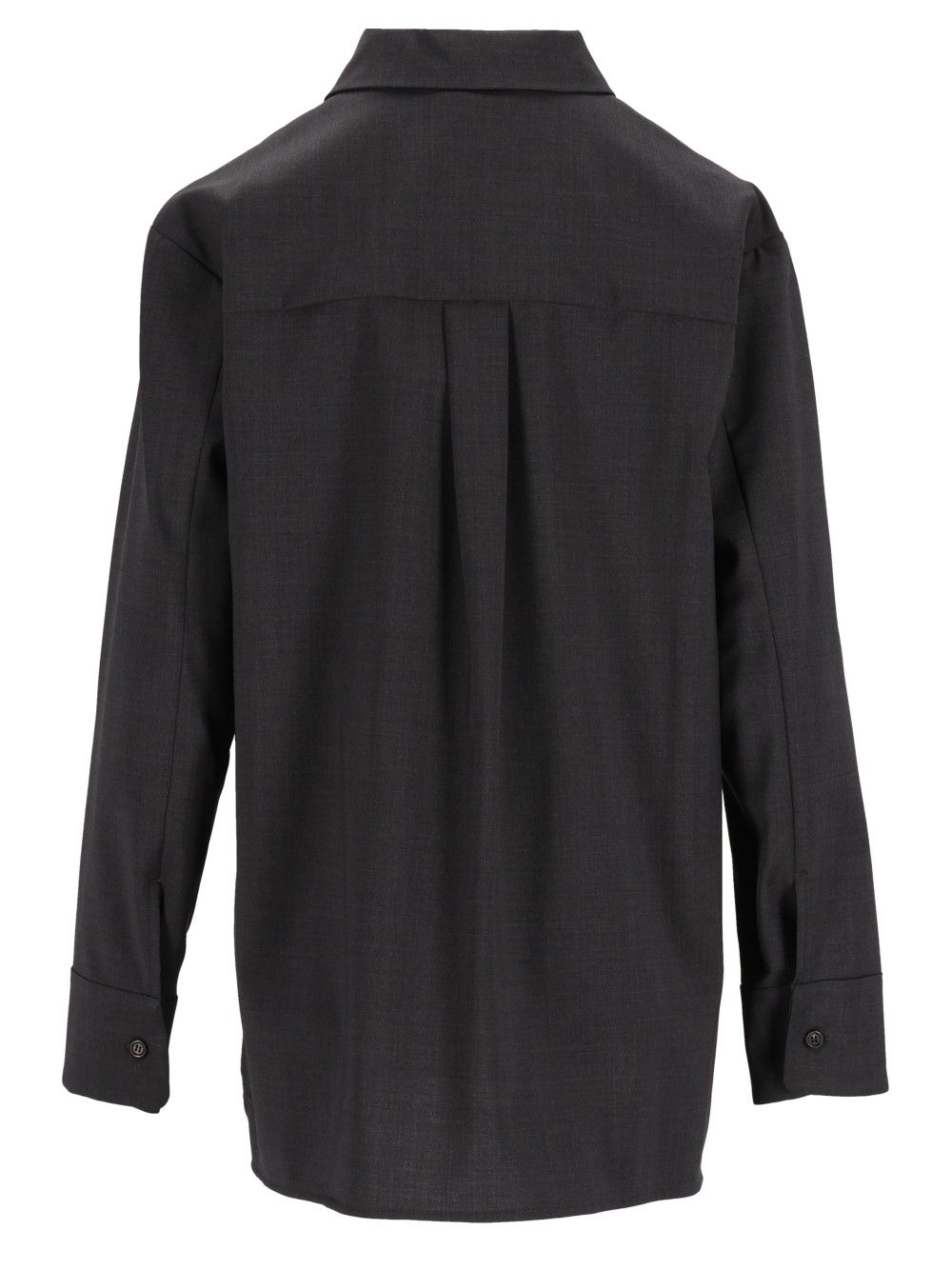 'S Max Mara Opera Wool Shirt Shirts - Grey | d9d1bd4a5180242469bed7fe6130bb6a091530d0