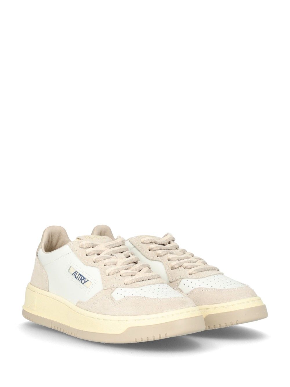Autry  Medalist Low Sneakers - White | cf3b3334fd374ad7235680a02be1d11722b7c0e2