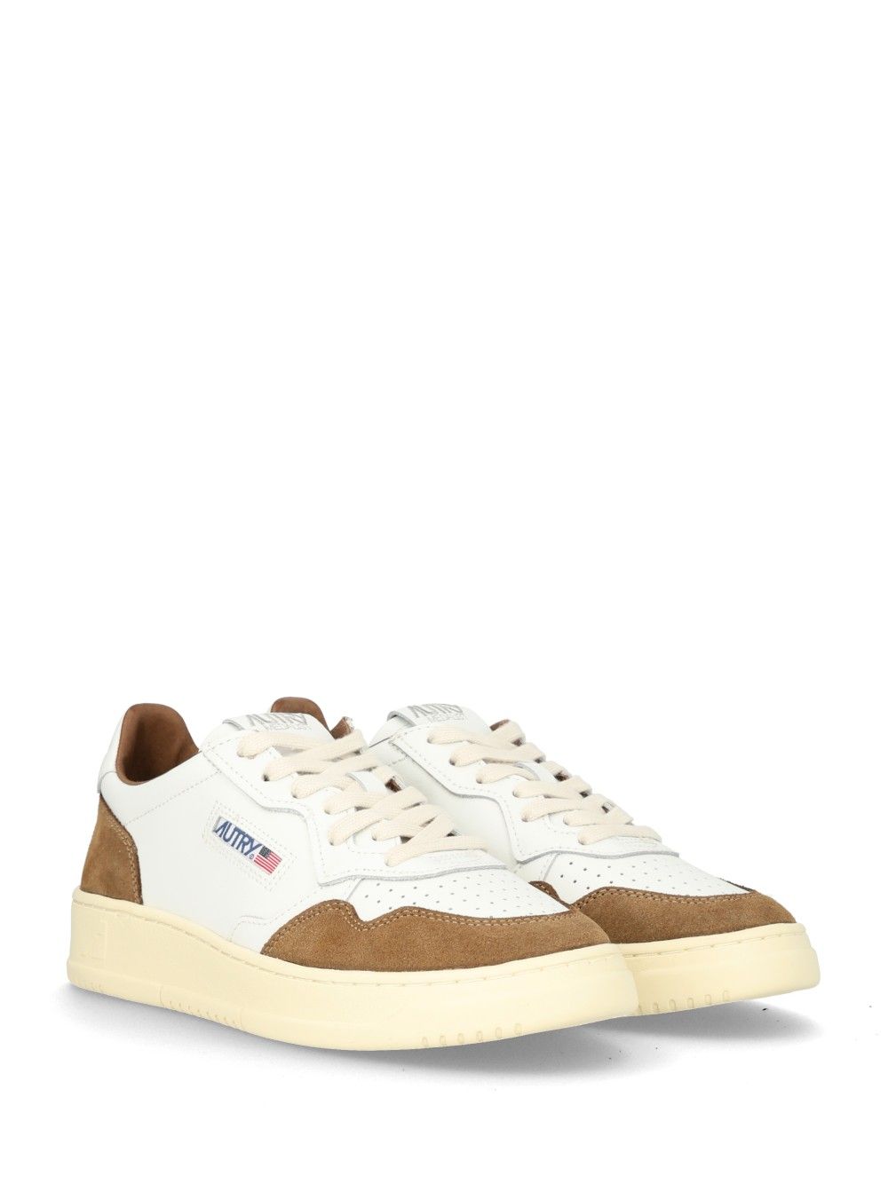 Autry  Medalist Low Sneakers - Brown | 80aa8707cb2d20cf5cb3dd9284801725aef7a4cb
