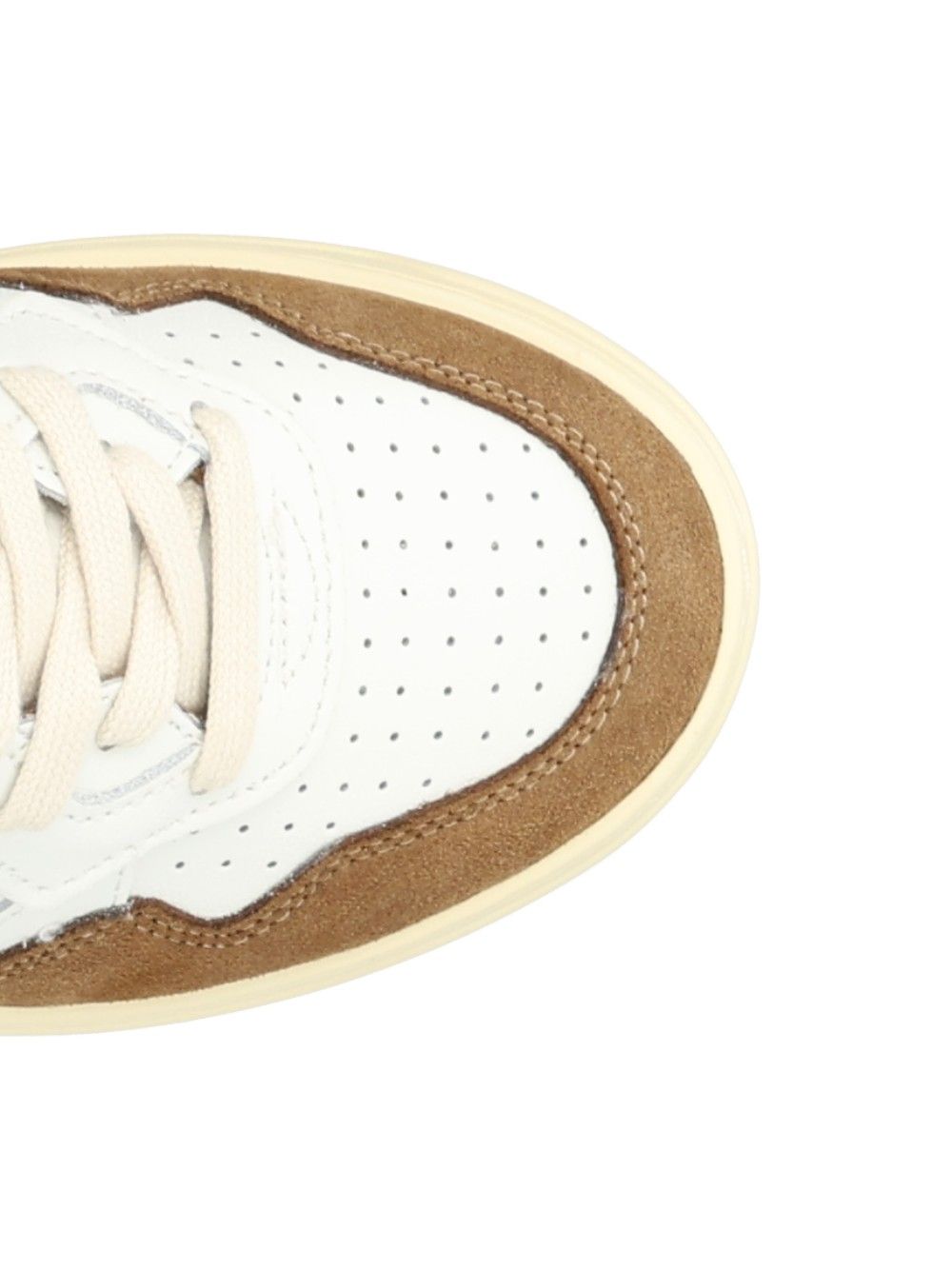 Autry  Medalist Low Sneakers - Brown | 497240f5d26b53c2b595825a1f60aff520fd8d54