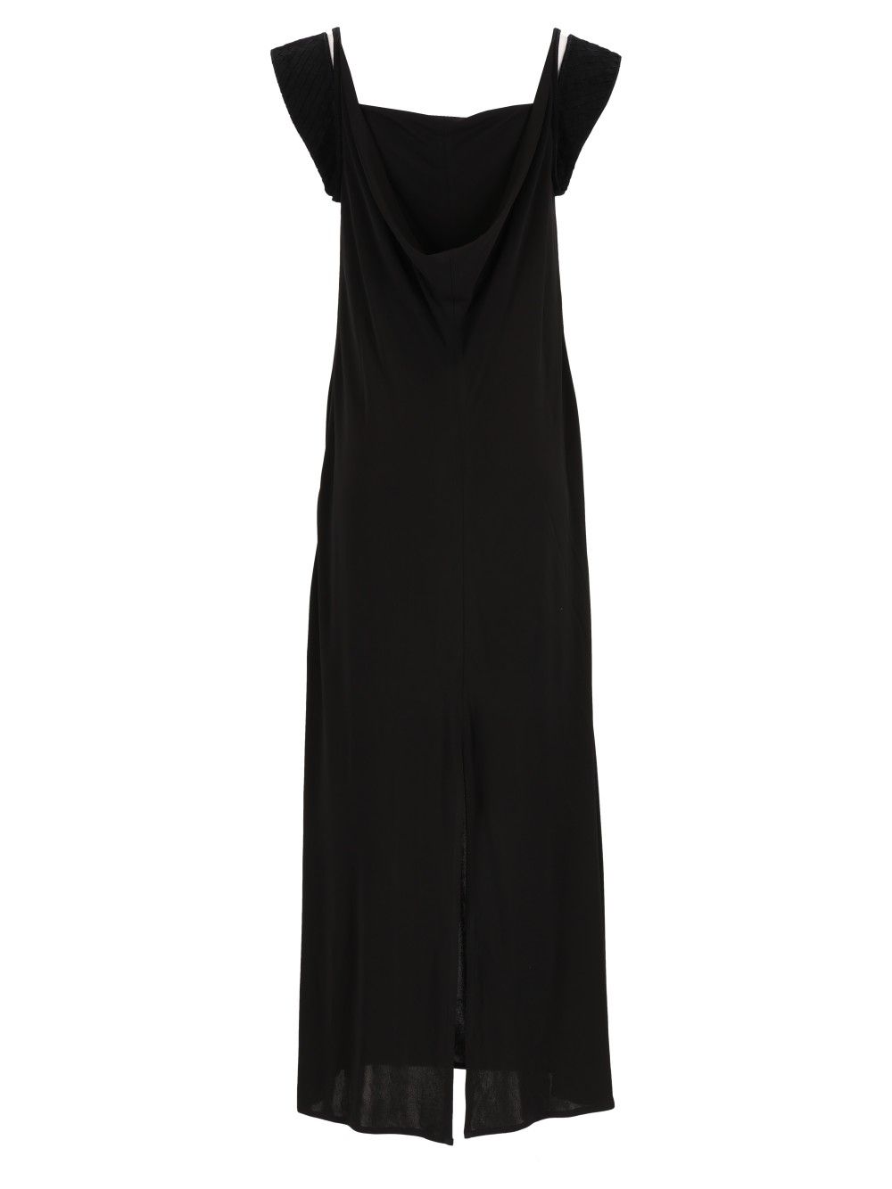 Bottega Veneta Crepe Viscose Jersey Dress Dresses - Black | a5f2a32120921fd7df0d002659ac775916a202aa