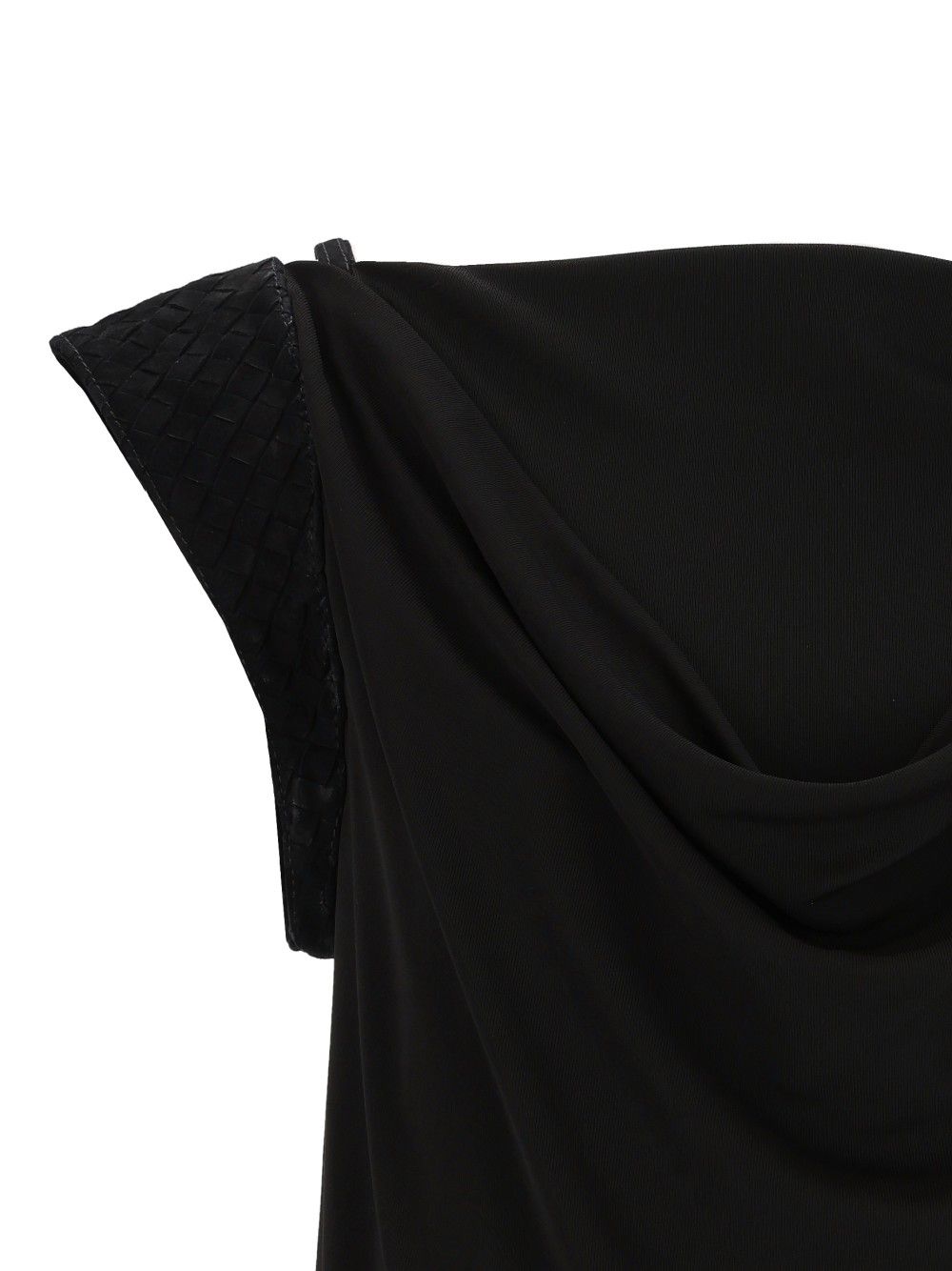 Bottega Veneta Crepe Viscose Jersey Dress Dresses - Black | 747afc05963c41e4c261c2b6641c921e19f8c3c4