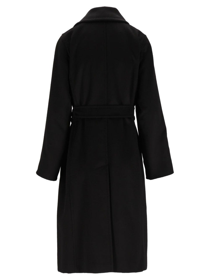 Max Mara Manuela Icon Coat Coats - Black | 351683969752a79069c1ac65afeb4d154aadef34