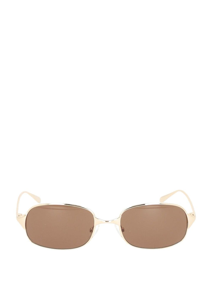 Mcqueen Metal Sun Glasses - Gold | a7f3e44343962c31615a1d926e5a1447286b16d2