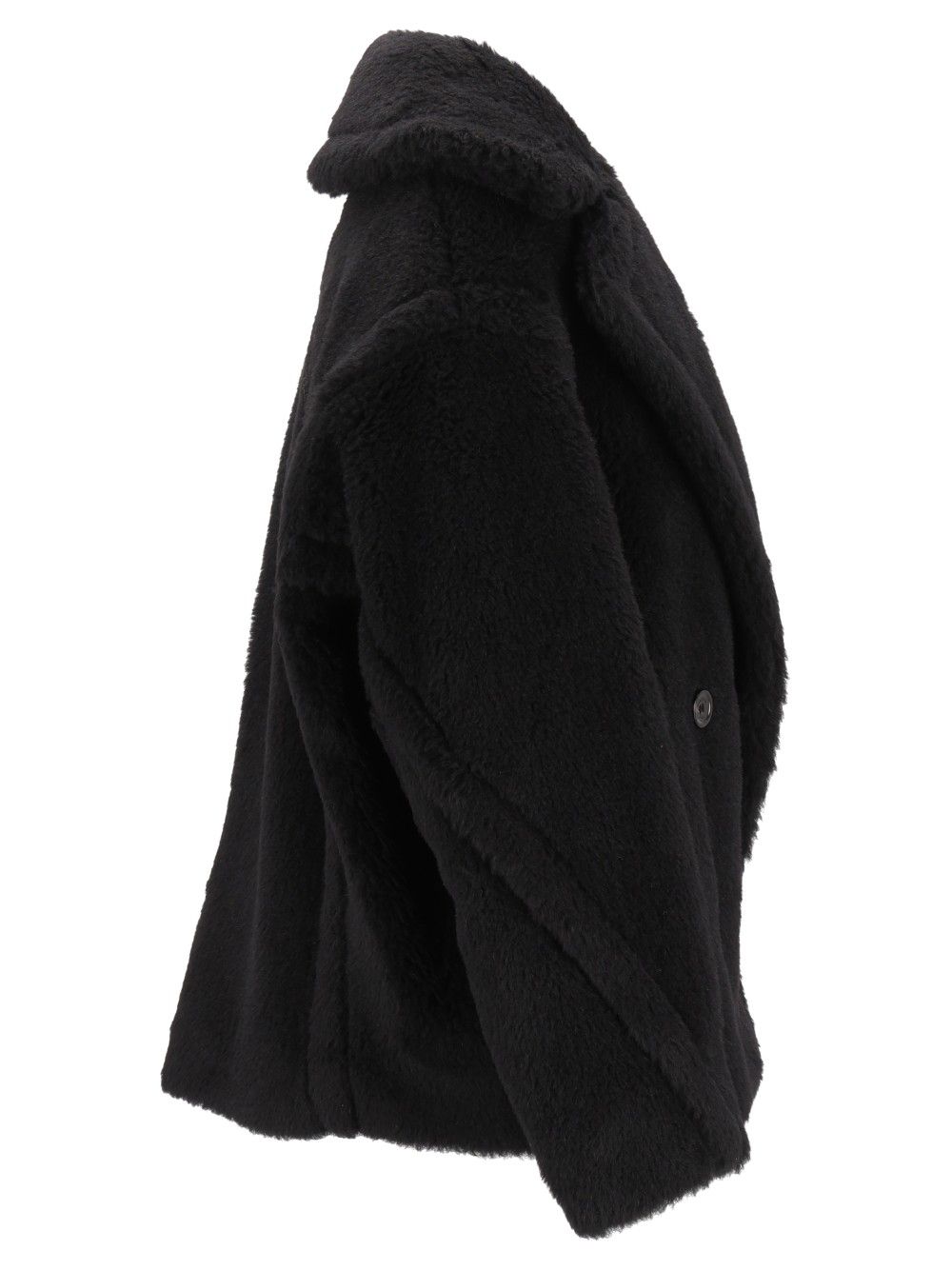 Max Mara Short Teddy Trousers - Black | 09f9cc99183c24420470928c4889262e8b25df05