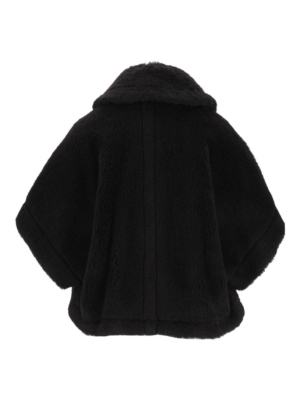 Max Mara Newtwerzo Teddy Hood. Jackets - Black | e0d347a7fe0aaea1c7a580fff26127b414646790