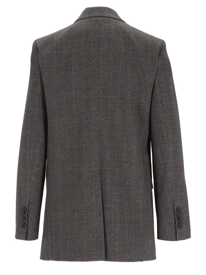 Al Duca D'Aosta Double-Breasted Jacket Jackets - Grey | b5ec3e61272845bb141c5446e29c236b6e48005c