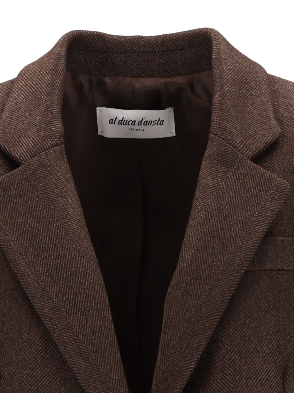 Al Duca D'Aosta Straight Coat Coats - Brown | b58621660aa18b713d53ff5fe5254f0bf249a60f