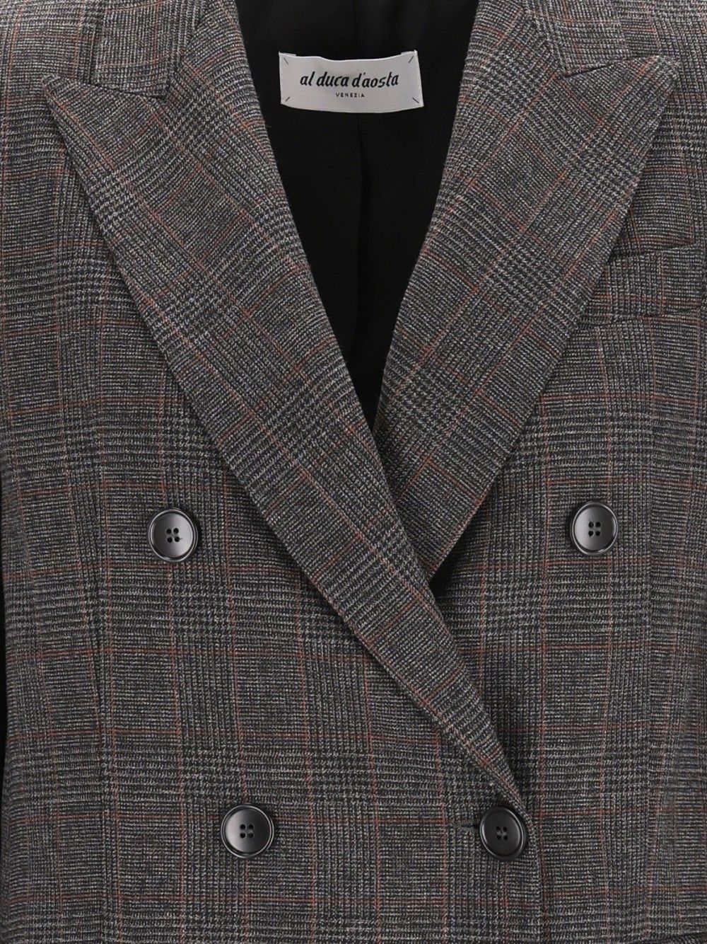 Al Duca D'Aosta Double-Breasted Jacket Jackets - Grey | 9467d82ed18820fbdaeeb2dad412d3d9172897f8