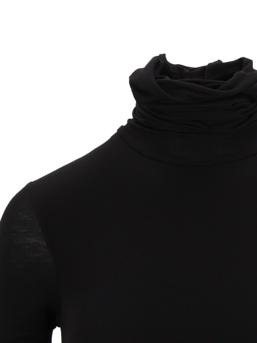 Al Duca D'Aosta Long-Sleeved Turtleneck T-Shirt - Black | fb89feec2d78330f84030d4c38c962b358433fa3