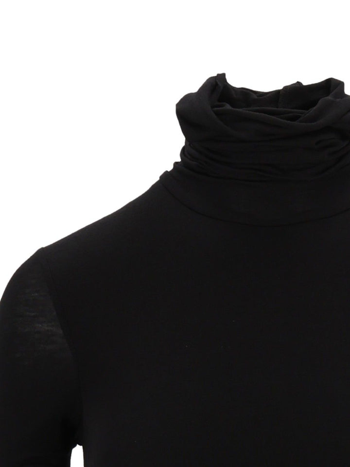 Al Duca D'Aosta Long-Sleeved Turtleneck T-Shirt - Black | fb89feec2d78330f84030d4c38c962b358433fa3