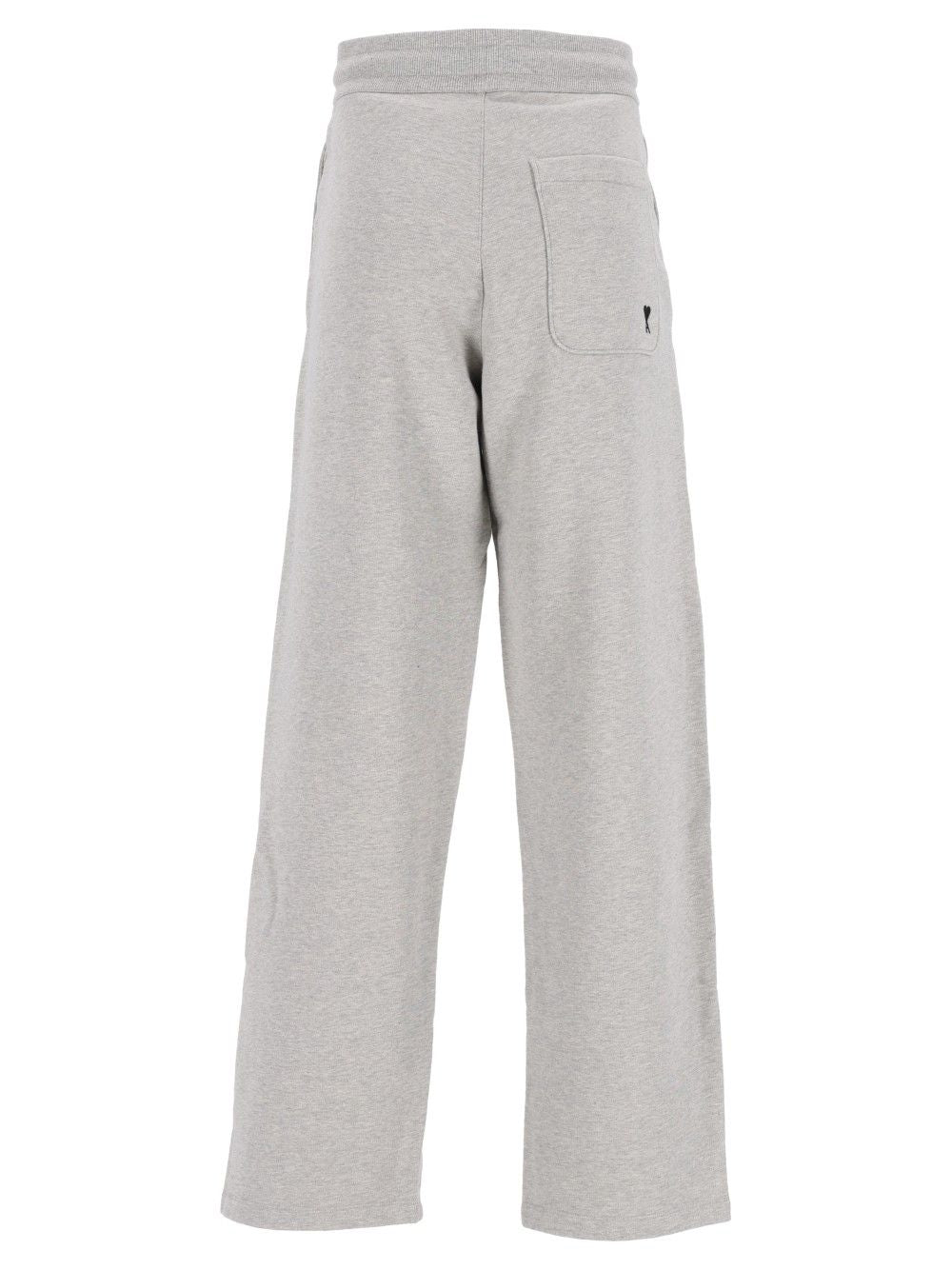 Ami Quota - Jogging With Contrasted Ami De Coeur Trousers - Grey | a194b06fb6cc012143bb3e5c21b3e9ffb3316cf5