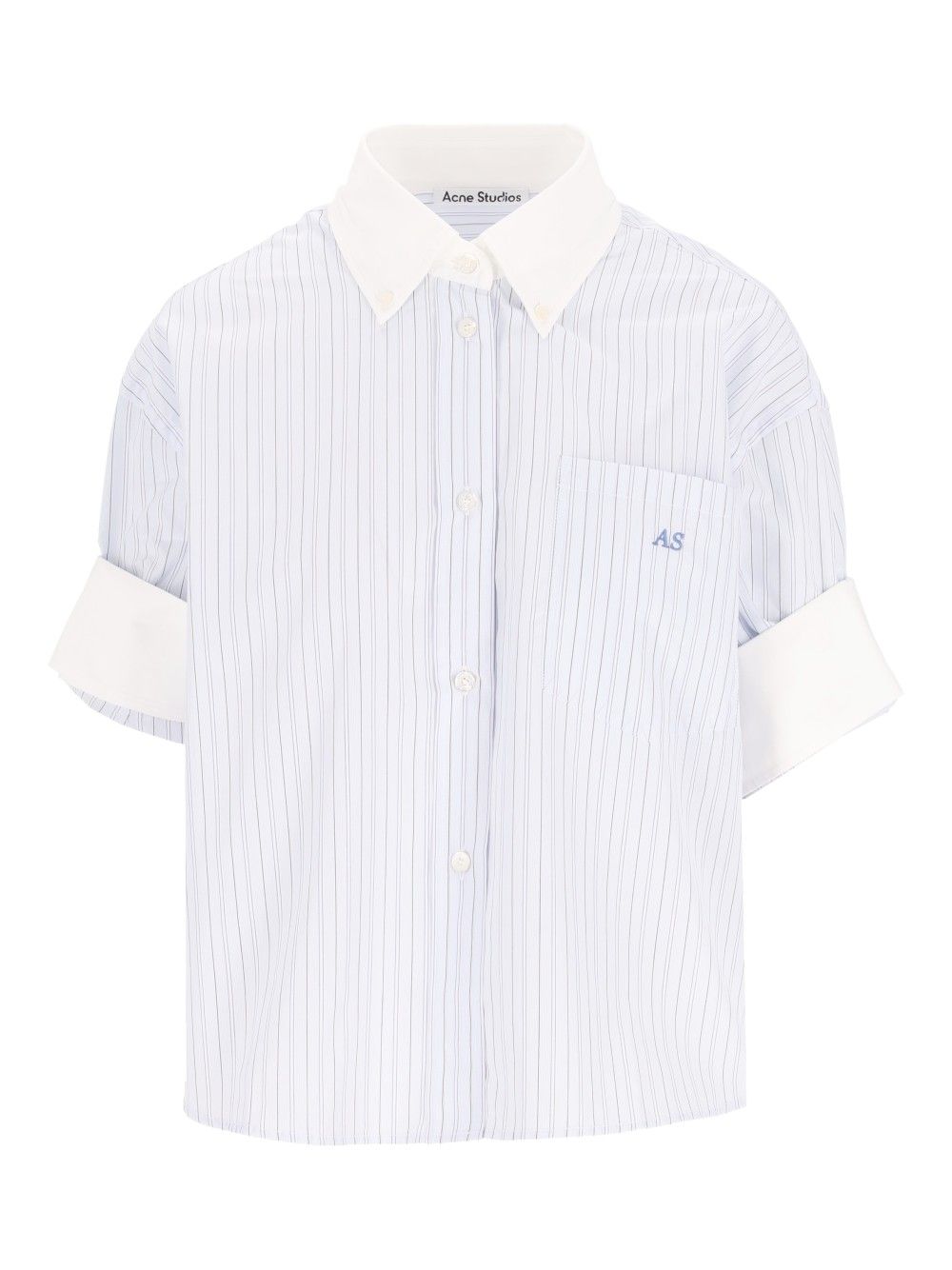 Acne Studios Short-Sleeved, Button-Up Shirt Shirts - Light blue | 3e6566f9c920daacb7acc76c9cd4294dce2df0f5
