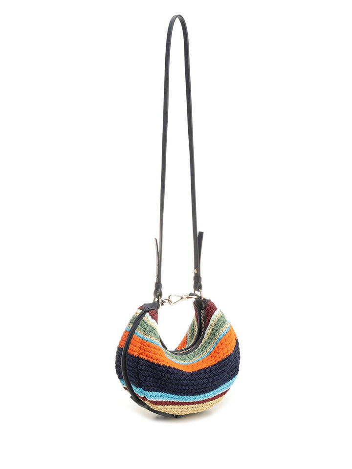 Fendi Mini Fendigraph Paglia Righe/V Handbags - Multicolor | 382f29fecd15379226aaf092db811b711df227fb