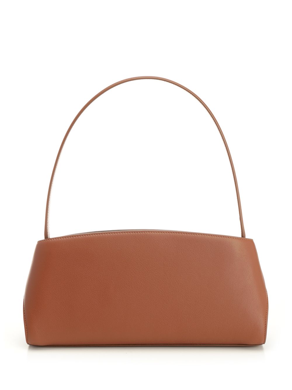 Ferragamo Hug Leather Shoulder Bag Shoulder Bags - Brown | 4a2aba4335eb420d88c4352bcb622a5bdd13bcd9
