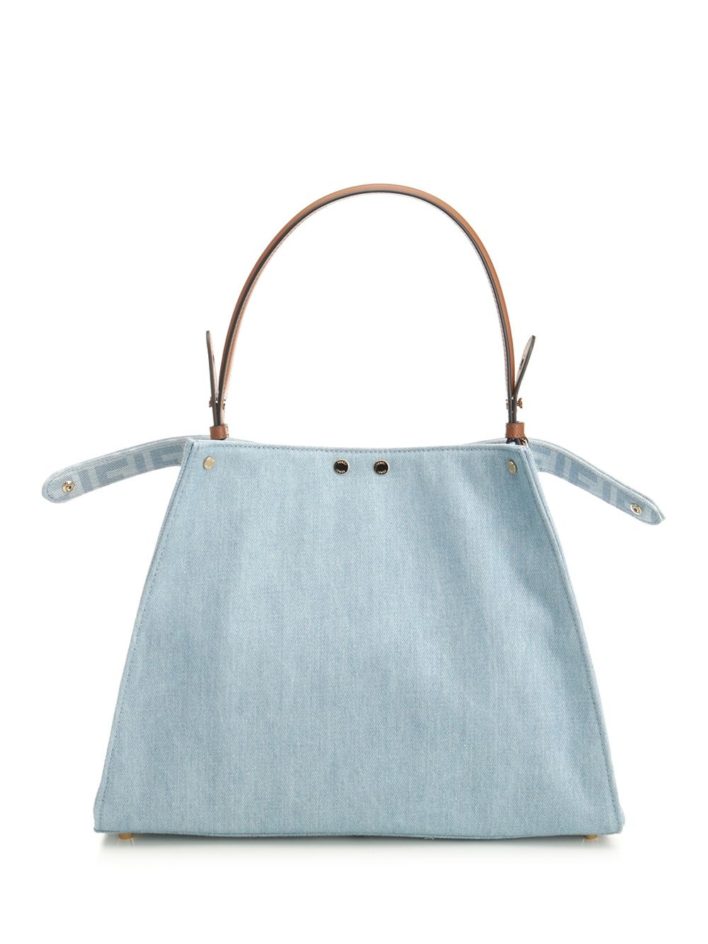 Fendi Fendi Way Mediu Denim/Denim Ff Shoulder Bags - Light blue | 28634d49a9403d61daff2c692ac80ea80ced1992