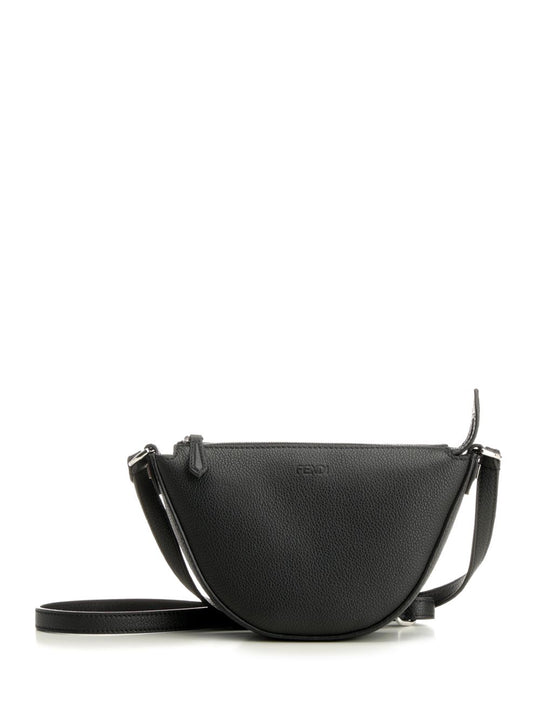 Fendi Melon Mini Shoulder Bag Crossbody Bags Black