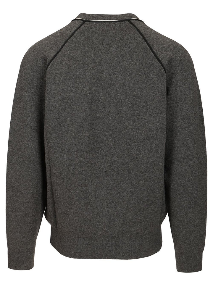 Marant Evans Sweater Knitwear - Grey | e9726a8db2b76f1bad6a557bee1c5a925facb58a