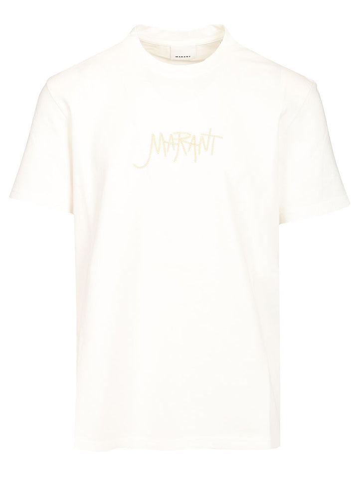Marant Honore-Gb T-Shirt - White | 422c51064cee1f6539d7df70f0b09a010762cf9e