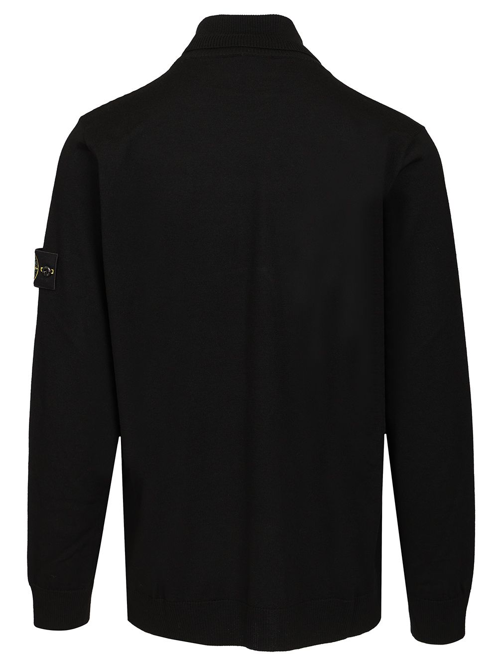 Stone Island Light Pure Rws Wool Knitwear - Black | c567f13a9a1e9fb33966b04e121911395b08c018