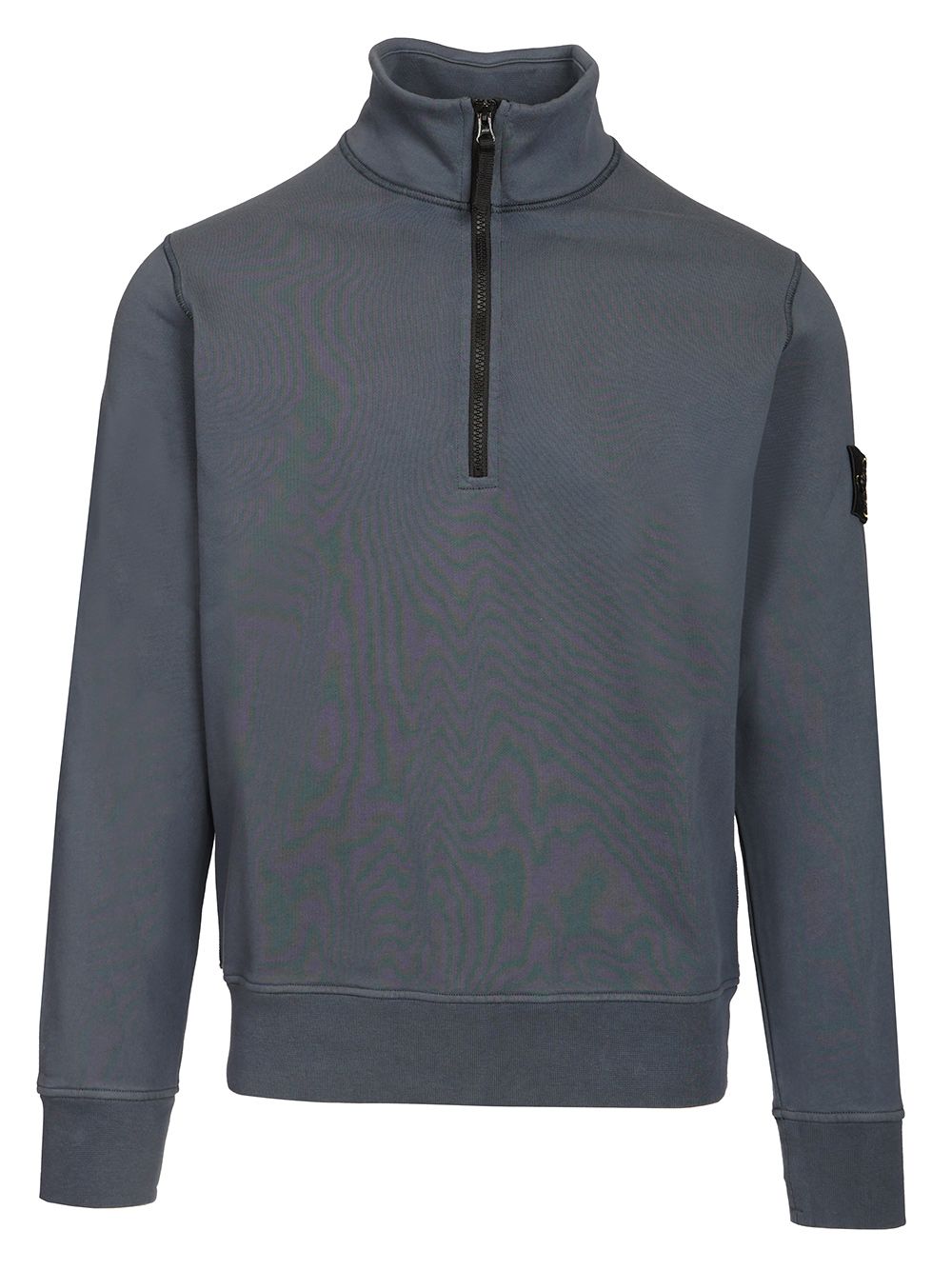 Stone Island Organic Cotton Fleece, Garment Dyed Knitwear - Blue | 9a6908db1594a9af526edd421a4578b28198ea54