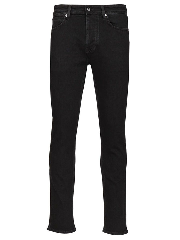 Stone Island Five-Pocket Denim Jeans - Black | 571eea2df0f1cc7147f3eb9233aaafaa740e0103