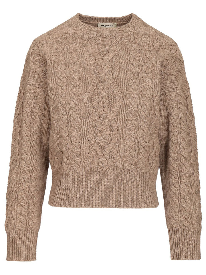 Weekend Max Mara Alben Knitwear - Beige | 21489541a2f9686a6d5f47dcba9836aef39bf91b