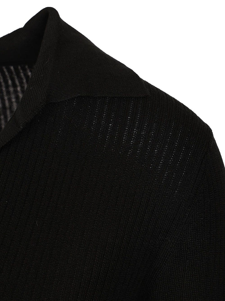 Max Mara Knitted Top Knitwear - Black | 068ab274184fe8f8b76afe0dcd135936ffee285b