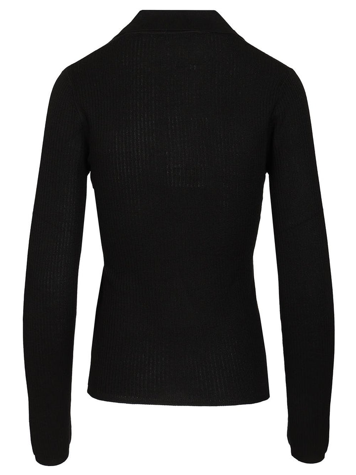 Max Mara Knitted Top Knitwear - Black | b763769fca9373dec4186892e2556bfa6f38bcf5