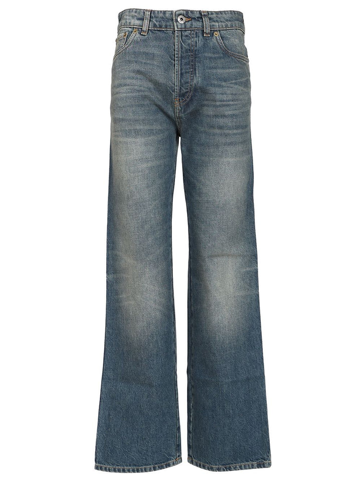 Miu Miu Five-Pocket Denim Trousers Jeans - Blue | 7b118756f9c8c5361065f4a8c5a913bf368a861a