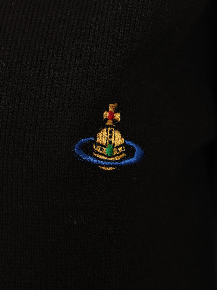 Vivienne Westwood Beatrice Cotton And Cashmere Sweater Knitwear - Black | f7b40d7495b49660ec72174474cacbb8741800cc