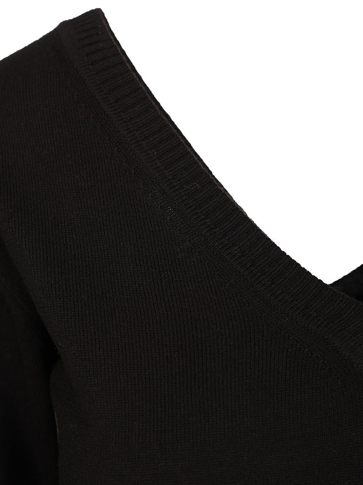 Vivienne Westwood Beatrice Cotton And Cashmere Sweater Knitwear - Black | 8b7b49f3ef38a82af8096751953236bbab23ba1c