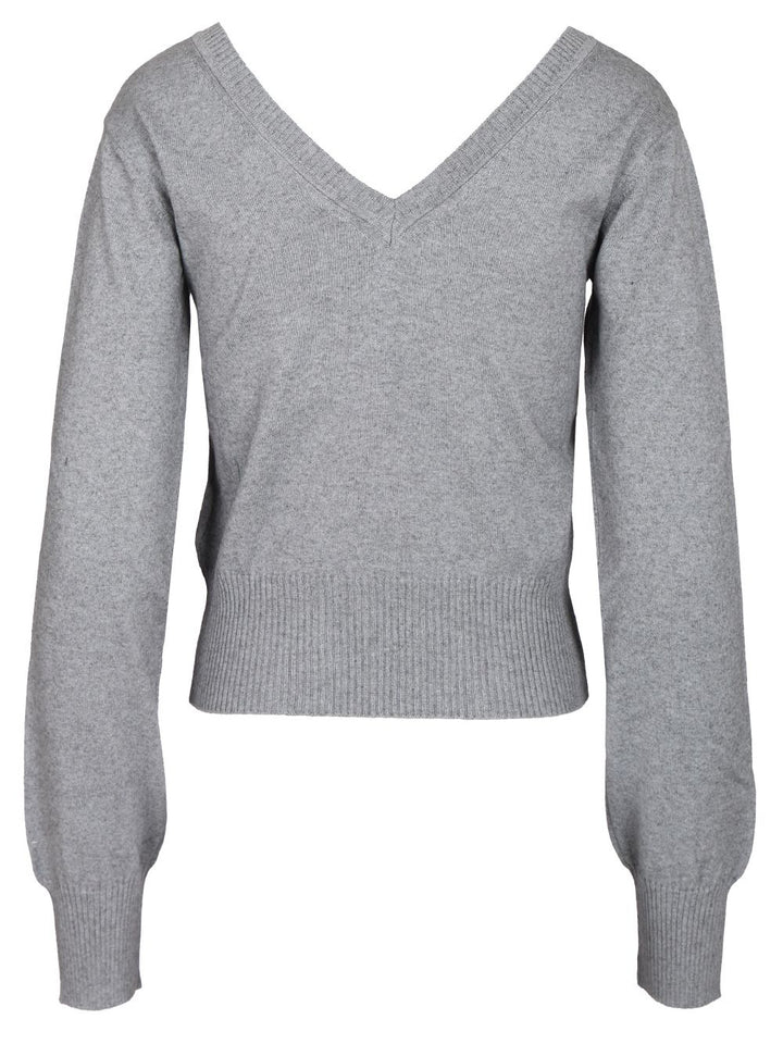 Vivienne Westwood Beatrice V-Neck Knitwear - Grey | 6e3c7579c4a232cc864e26f57dab1b92365ff466