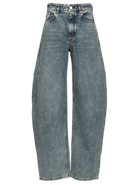 Round Jeans Blue