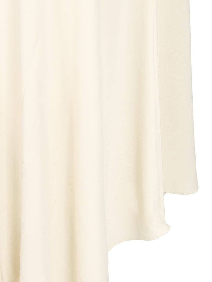 AlaÏA Jersey Dress With Belt Dresses - White | d3e7af4521fb6377876dbd902bc763132165be02