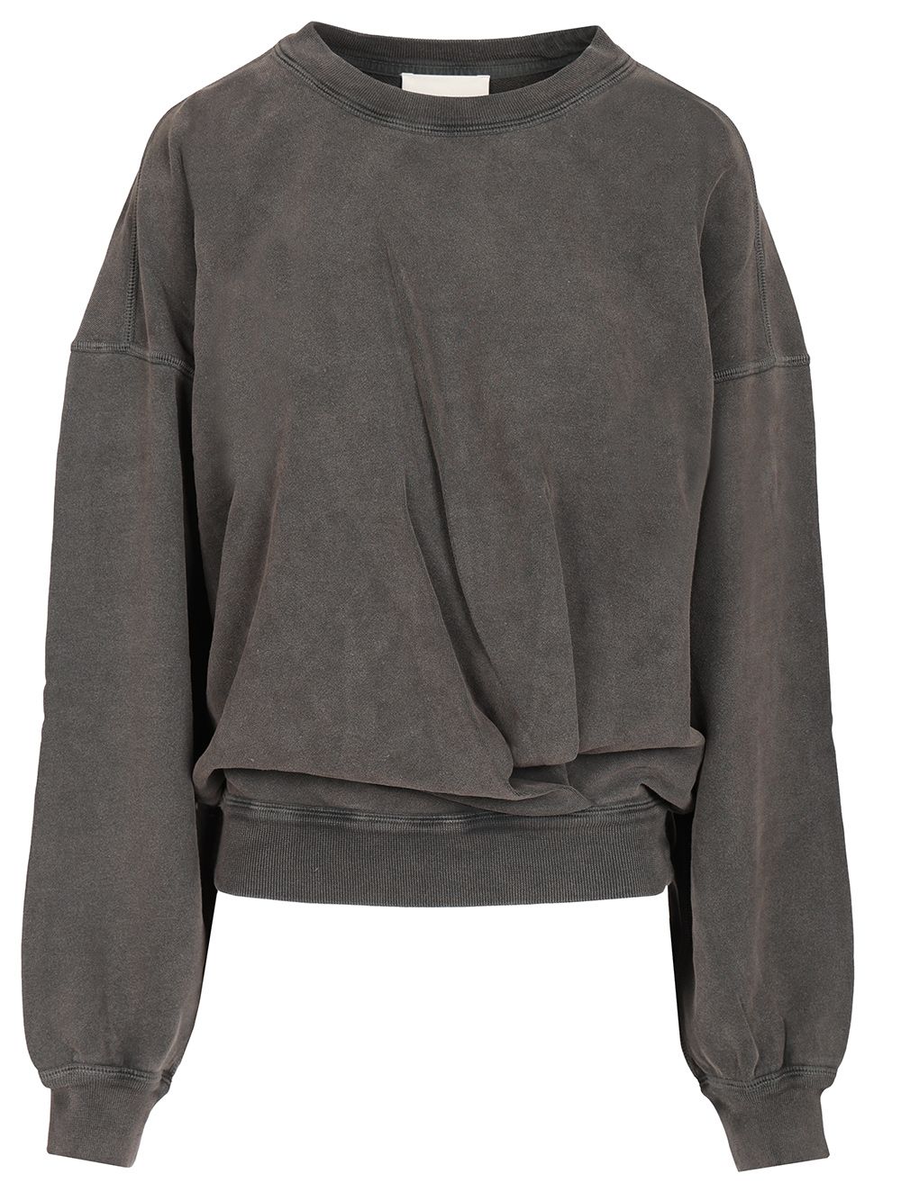 Marant Etoile Sauria-Gb Light Drapy Sweatshirt Sweatshirts - Black | bbddc3e4cb395e3c953205c07ff0cdc7939b30f1