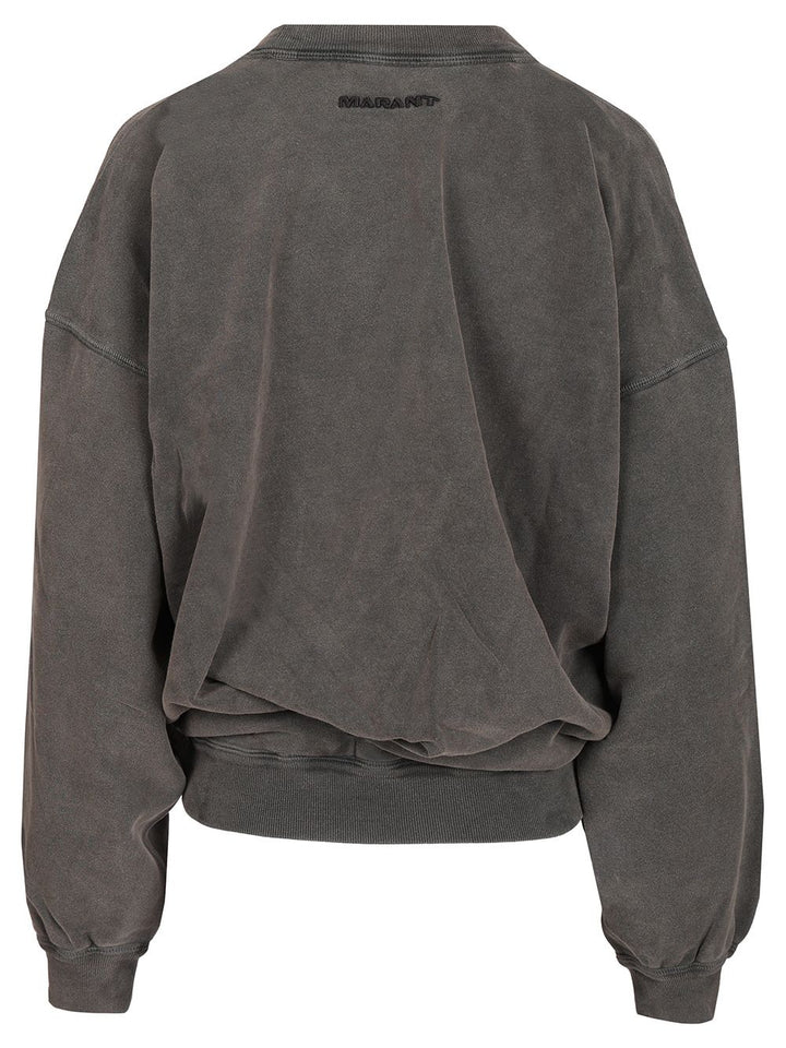 Marant Etoile Sauria-Gb Light Drapy Sweatshirt Sweatshirts - Black | 0bfee9c22579c86bf691a2a1ab3d3d82c972b8b6