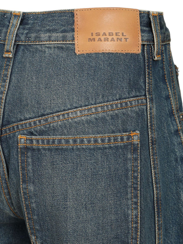 Isabel Marant Oriane Jeans - Blue | 628e6fcf99048e03720a2e32d2d53bd32872fa0e