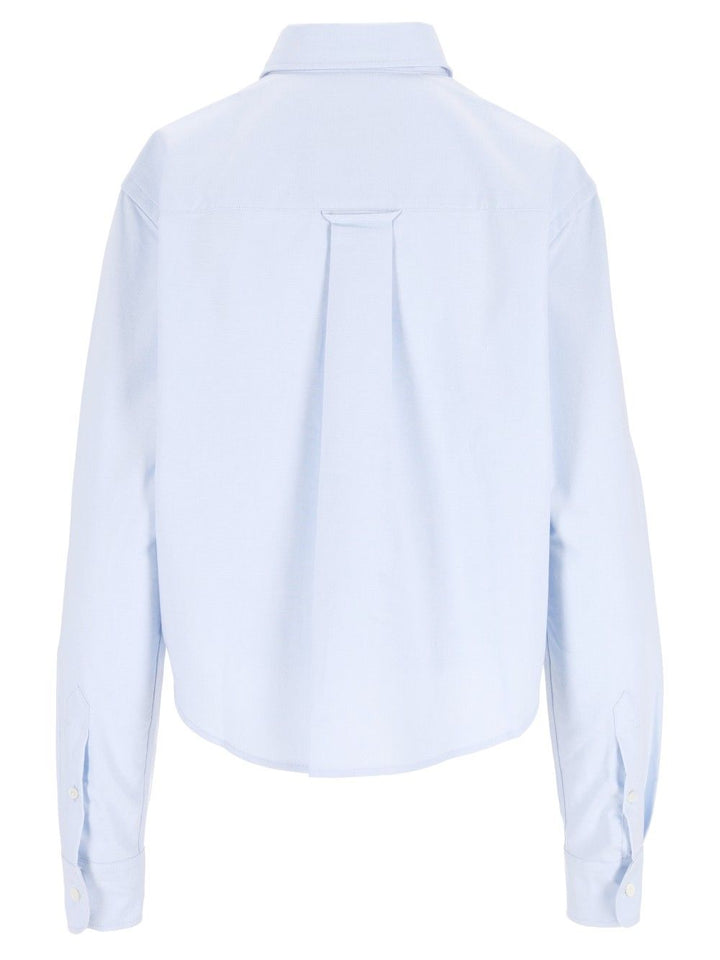 Ami Crooped Shirt Shirts - Light blue | b0222a88b93b26172739735a61c1a47a2a047b00